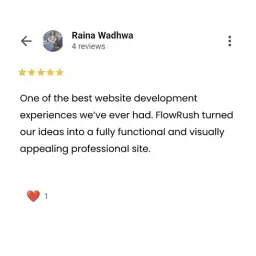 Client testimonial