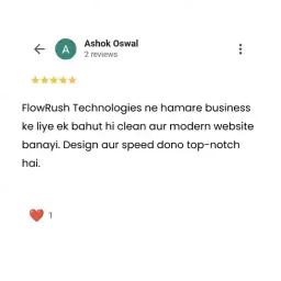 Client testimonial