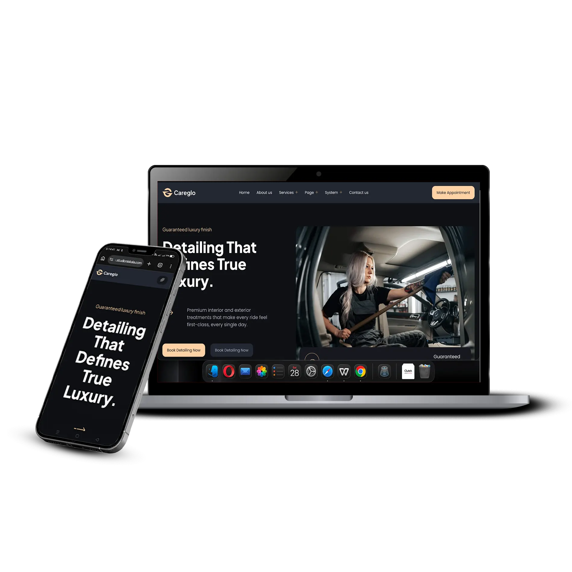 Portfolio Framer website project