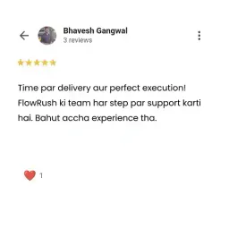Client testimonial