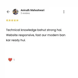 Client testimonial