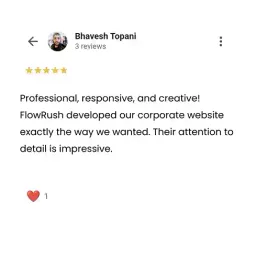 Client testimonial