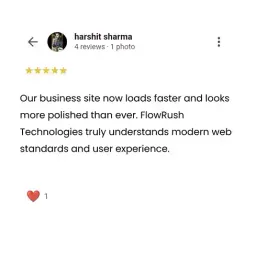Client testimonial