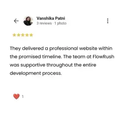 Client testimonial