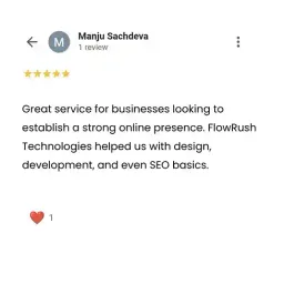 Client testimonial