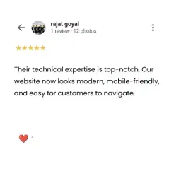 Client testimonial