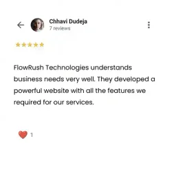 Client testimonial