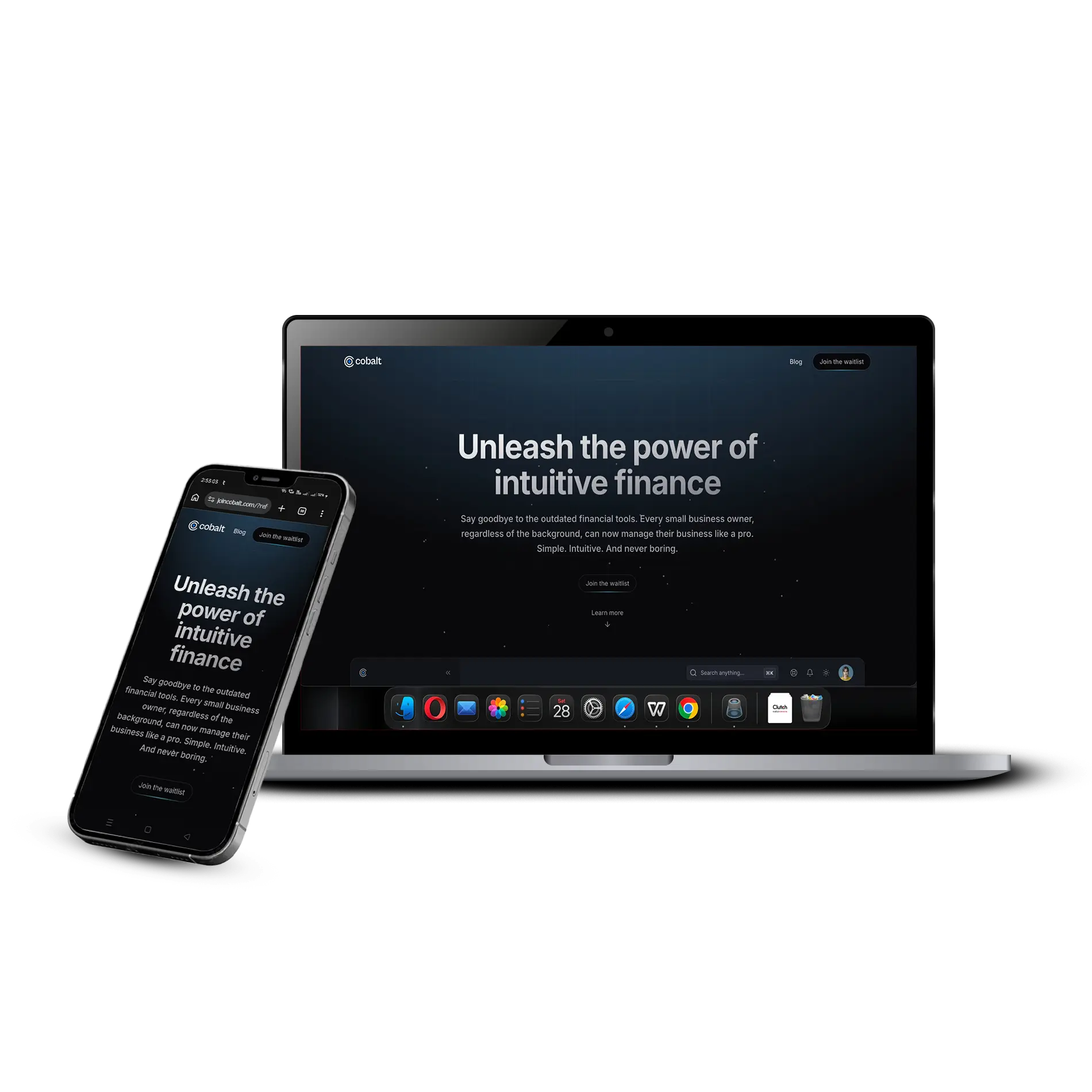 SaaS Framer website project